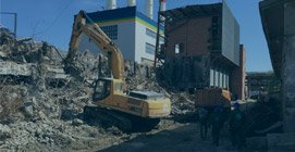 Демонтаж конструкций и сооружений